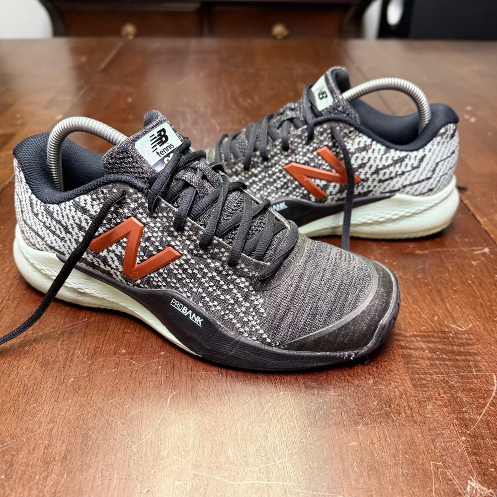 New Balance 996v3‎ Tennis Shoes Women Size 9 Black White Copper ProBank Sneakers